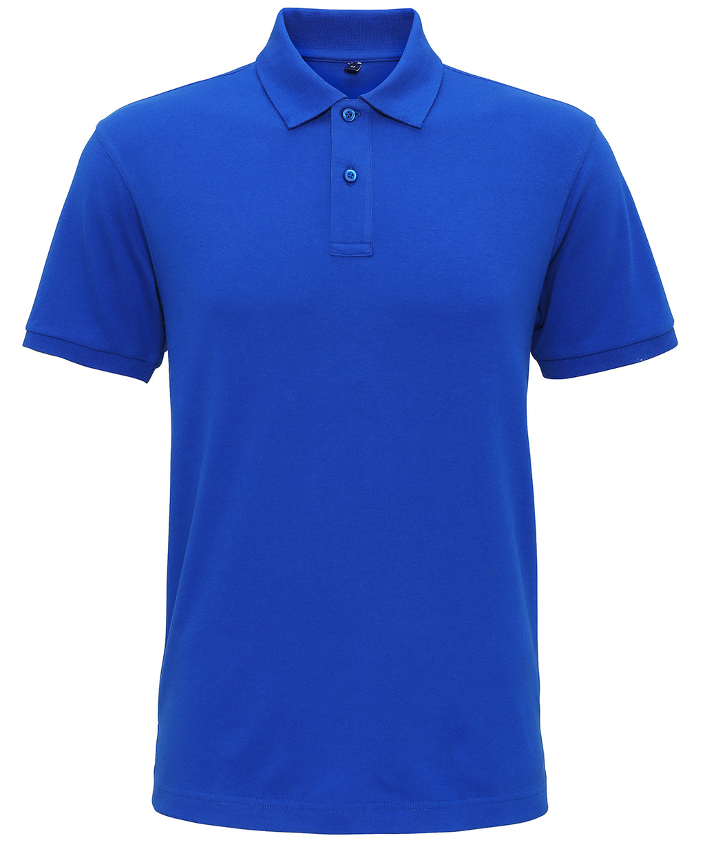 Asquith & Fox Men's Super Smooth Knit Polo Shirt – Custom Embroidered & Printed Polo Shirts