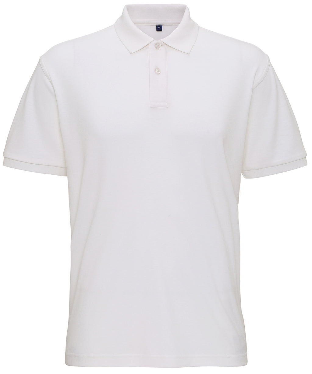 Asquith & Fox Men's Super Smooth Knit Polo Shirt – Custom Embroidered & Printed Polo Shirts