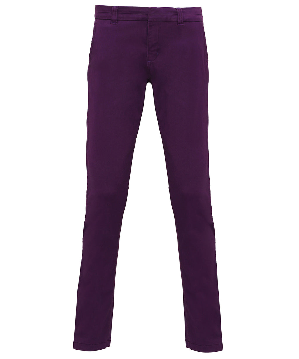 Asquith & Fox Women's Classic Fit Chinos Garment – Custom Embroidered & Printed Chinos