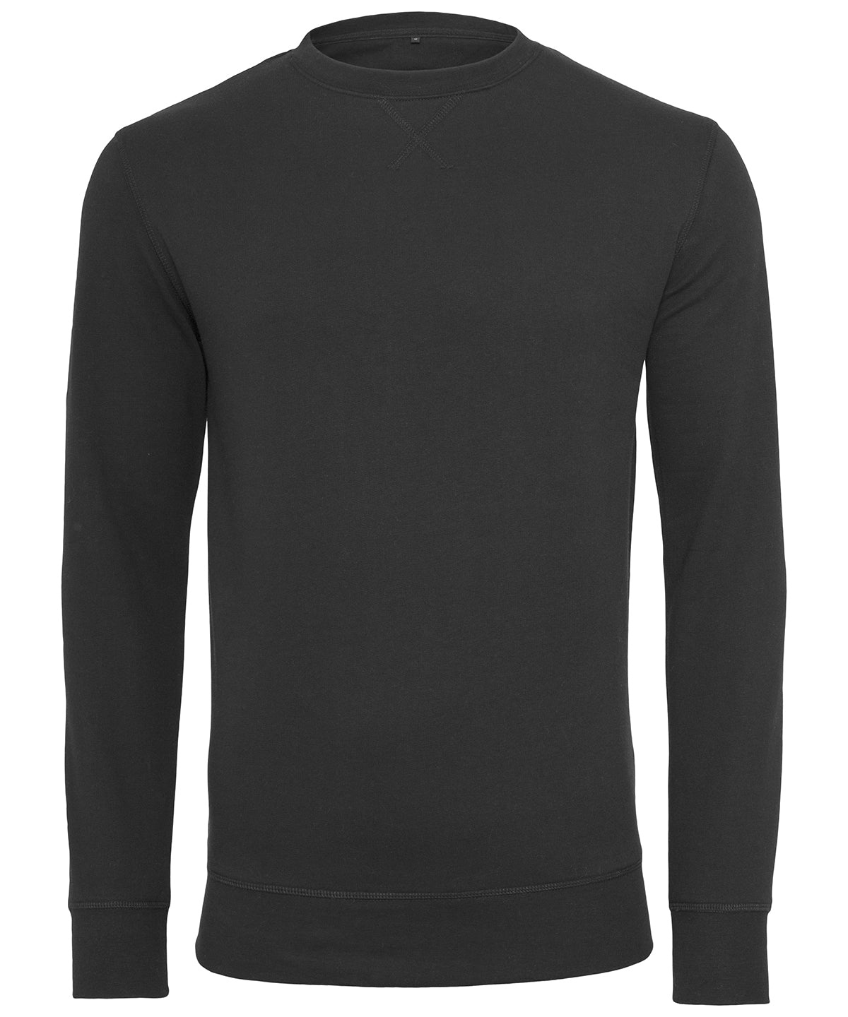 Build Your Brand Light Crew Sweatshirt – Custom Embroidered & Printed Sweatshirts