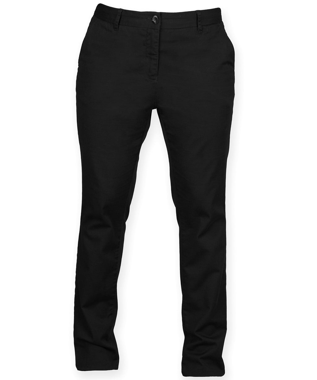 Front Row Women's Stretch Chinos Garment – Custom Embroidered & Printed Chinos