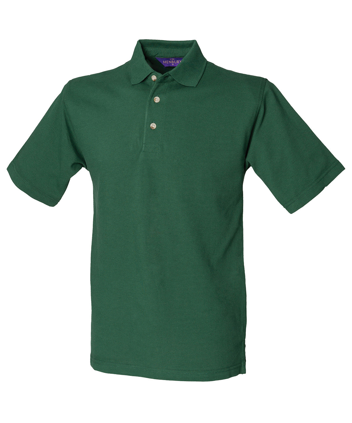 Henbury Classic Cotton Piqué Polo with Stand-up Collar – Custom Embroidered & Printed Polo Shirts