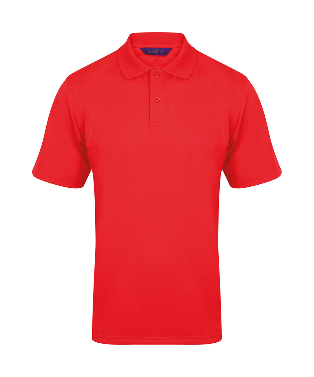 Henbury Coolplus® Polo Shirt – Custom Embroidered & Printed Polo Shirts