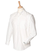 Henbury Long Sleeve Classic Oxford Shirt – Custom Embroidered & Printed Shirts