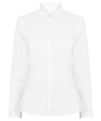 Henbury Women's Modern Long Sleeve Oxford Shirt – Custom Embroidered & Printed Shirts
