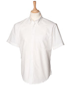 Henbury Short Sleeve Classic Oxford Shirt – Custom Embroidered & Printed Shirts