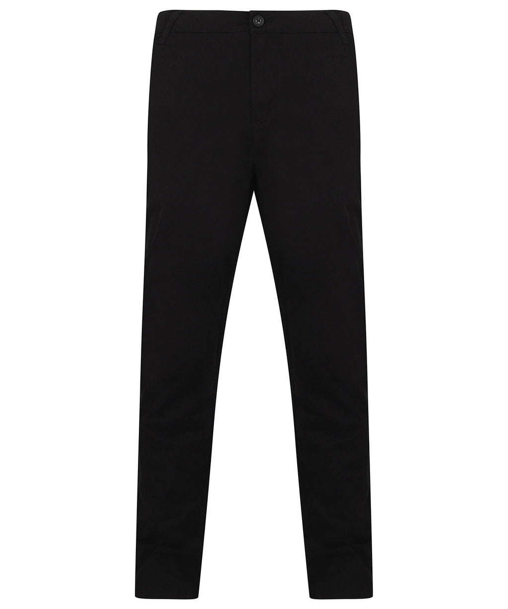Henbury Stretch Chinos with Flex Waistband Garment – Custom Embroidered & Printed Chinos