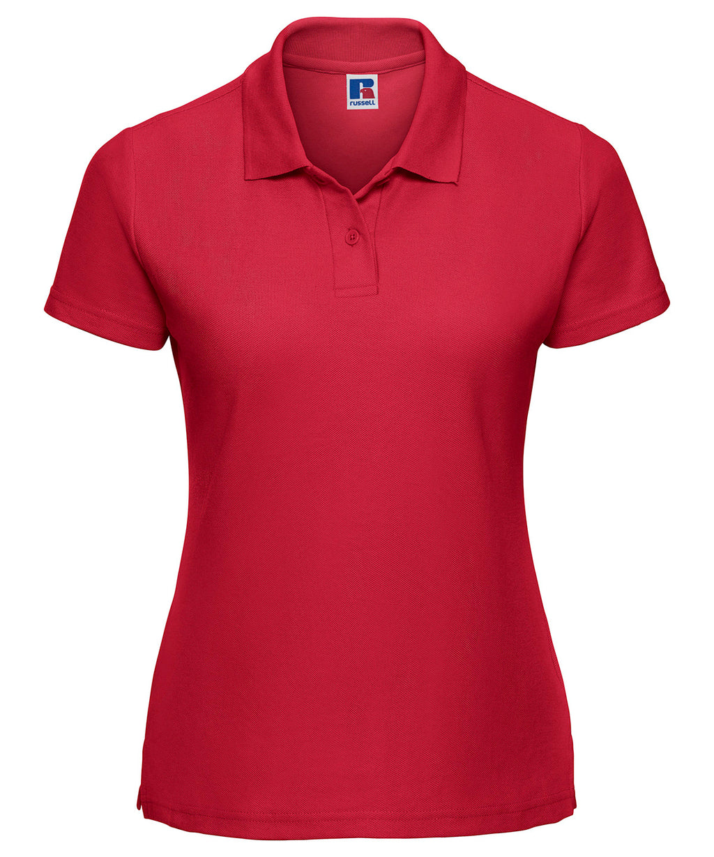 Russell Athletic Women's Classic Polycotton Polo Shirt – Custom Embroidered & Printed Polo Shirts