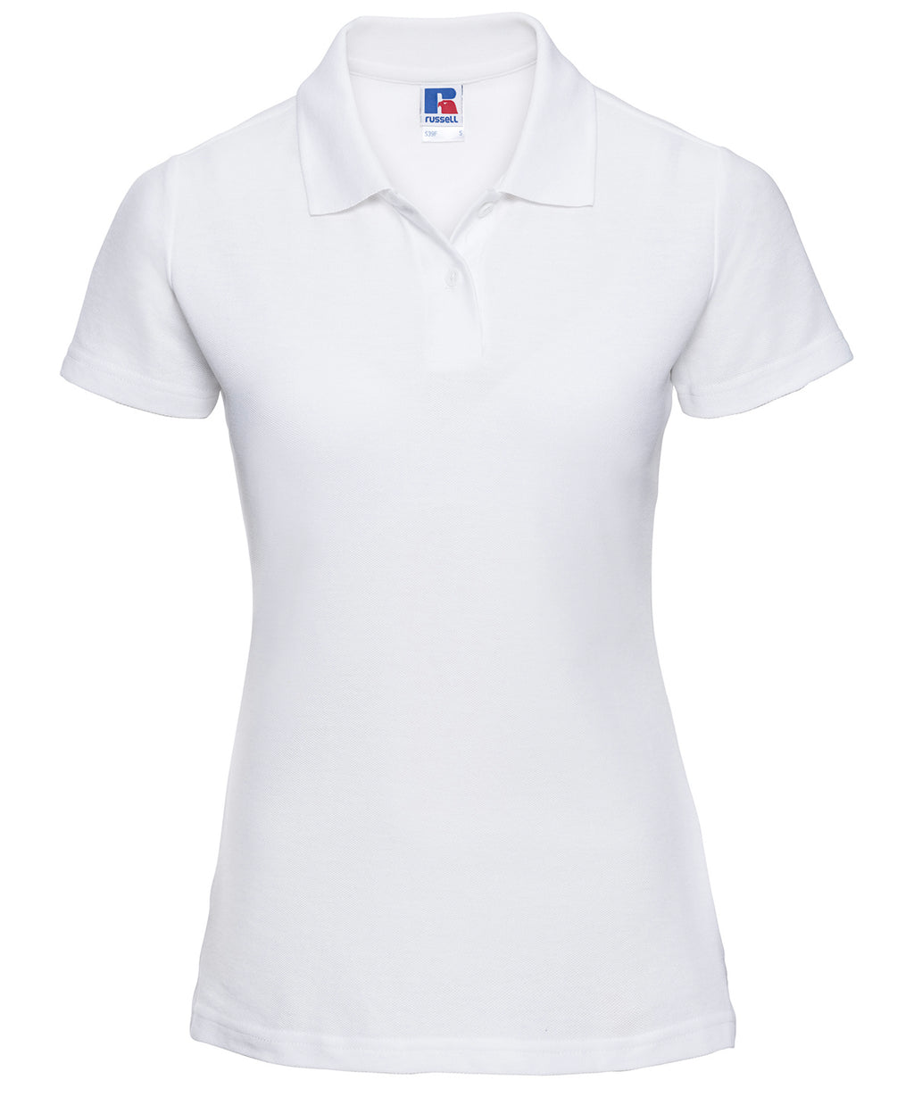 Russell Athletic Women's Classic Polycotton Polo Shirt – Custom Embroidered & Printed Polo Shirts