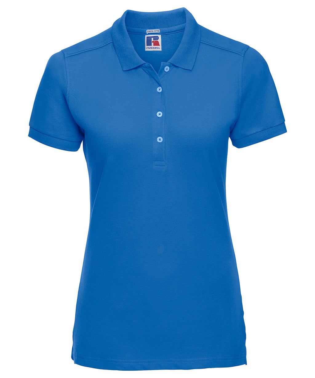 Russell Athletic Women's Stretch Polo Shirt – Custom Embroidered & Printed Polo Shirts