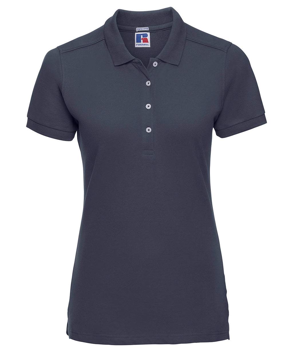 Russell Athletic Women's Stretch Polo Shirt – Custom Embroidered & Printed Polo Shirts