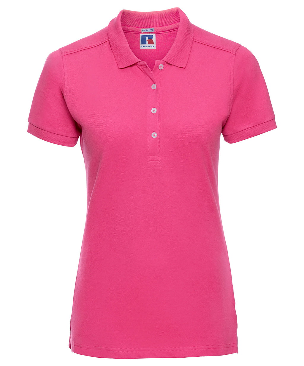 Russell Athletic Women's Stretch Polo Shirt – Custom Embroidered & Printed Polo Shirts