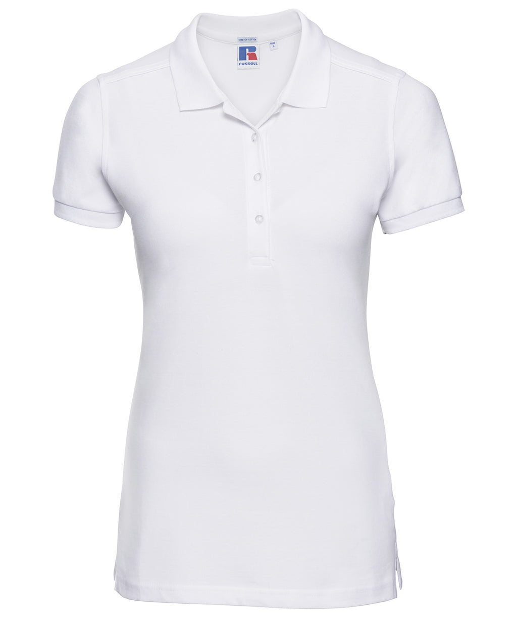 Russell Athletic Women's Stretch Polo Shirt – Custom Embroidered & Printed Polo Shirts