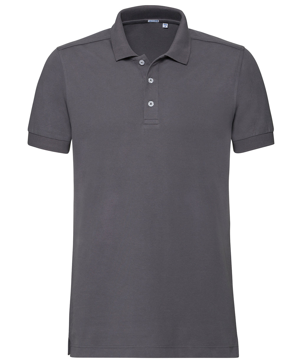 Russell Athletic Stretch Polo Shirt – Custom Embroidered & Printed Polo Shirts