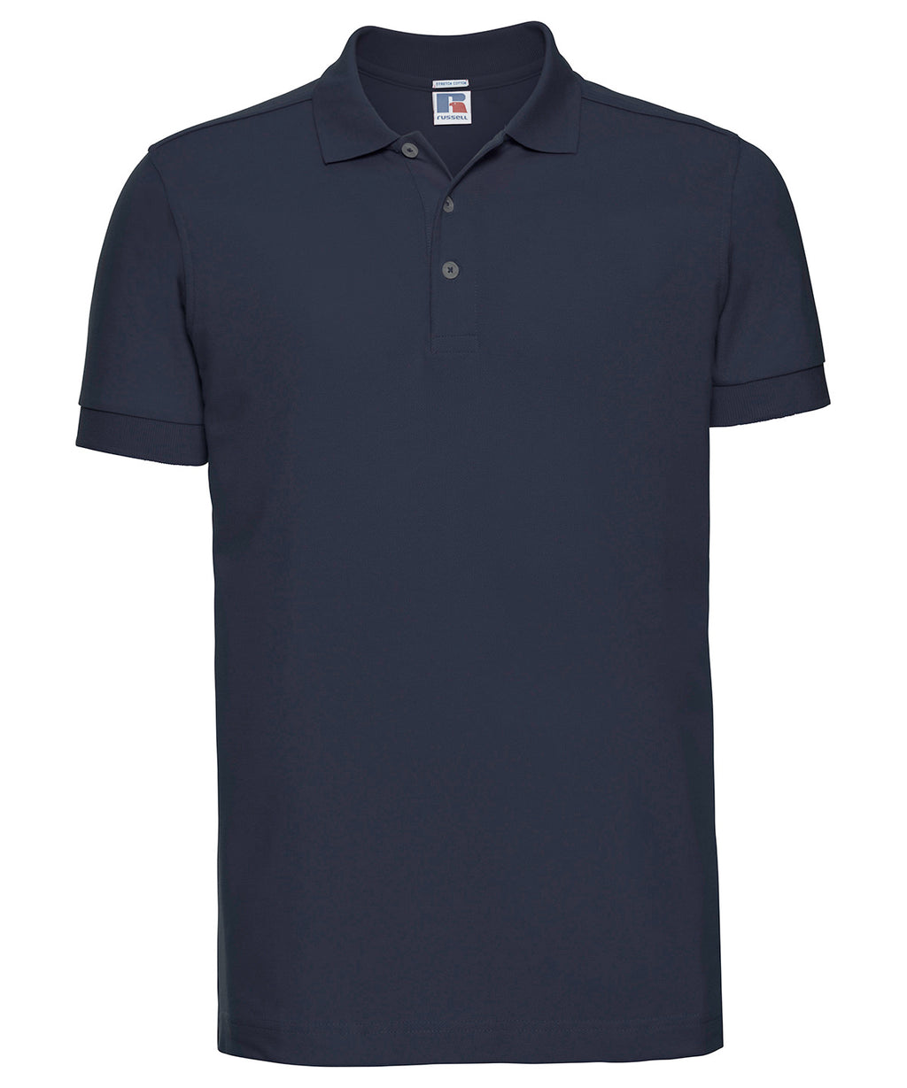 Russell Athletic Stretch Polo Shirt – Custom Embroidered & Printed Polo Shirts