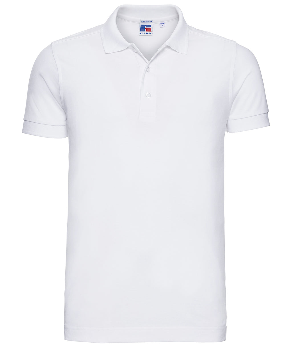 Russell Athletic Stretch Polo Shirt – Custom Embroidered & Printed Polo Shirts