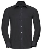 Russell Athletic Collection Long Sleeve Easycare Tailored Oxford Shirt – Custom Embroidered & Printed Shirts
