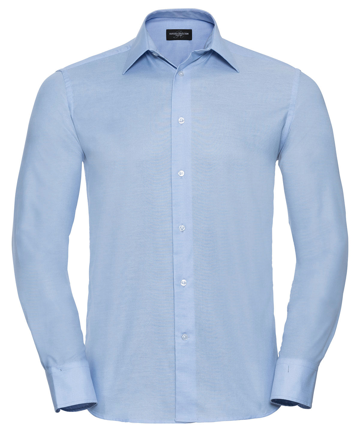Russell Athletic Collection Long Sleeve Easycare Tailored Oxford Shirt – Custom Embroidered & Printed Shirts