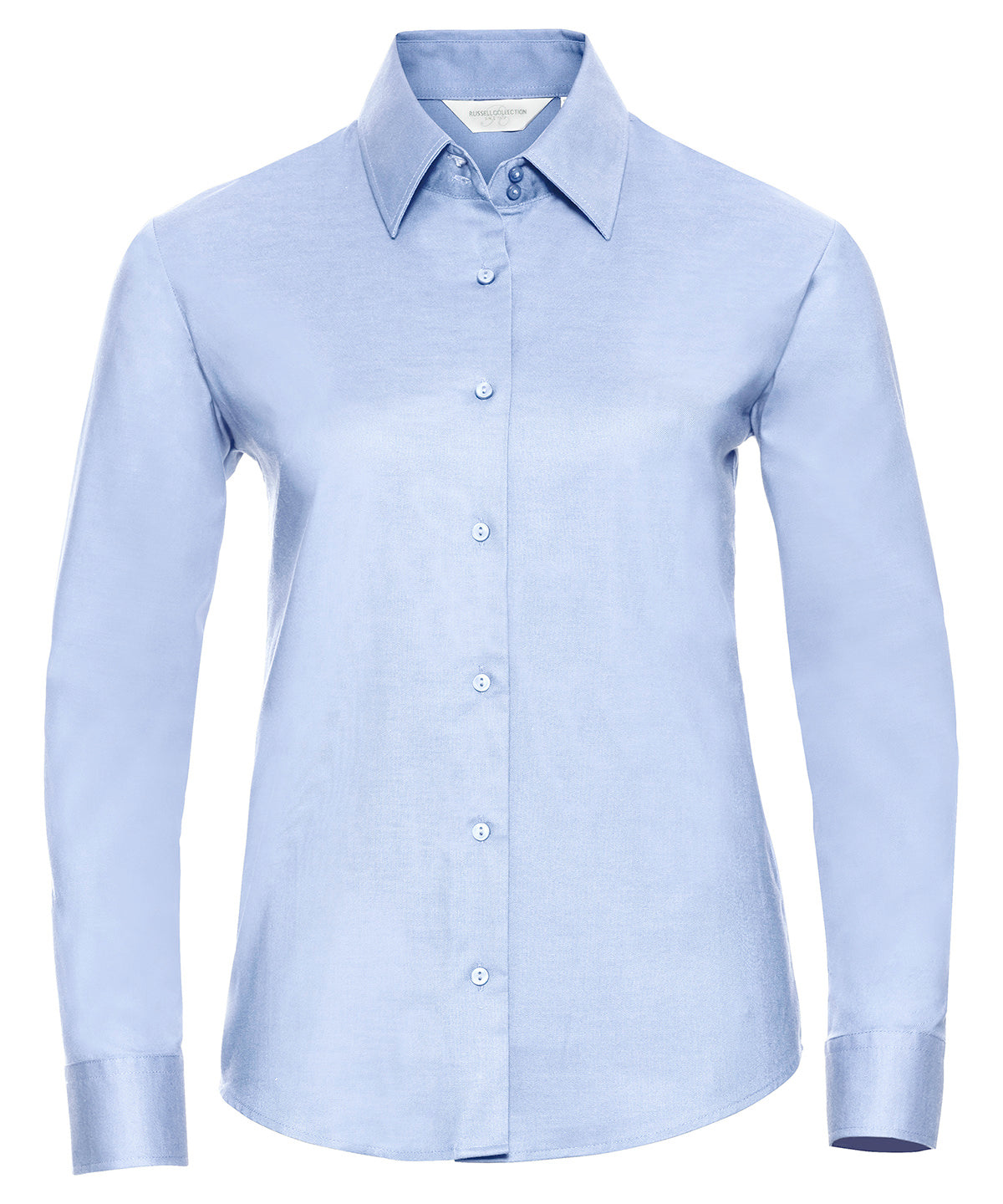Russell Athletic Collection Women's Long Sleeve Easycare Oxford Shirt – Custom Embroidered & Printed Shirts