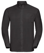 Russell Athletic Collection Long Sleeve Easycare Oxford Shirt – Custom Embroidered & Printed Shirts