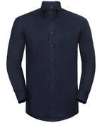 Russell Athletic Collection Long Sleeve Easycare Oxford Shirt – Custom Embroidered & Printed Shirts
