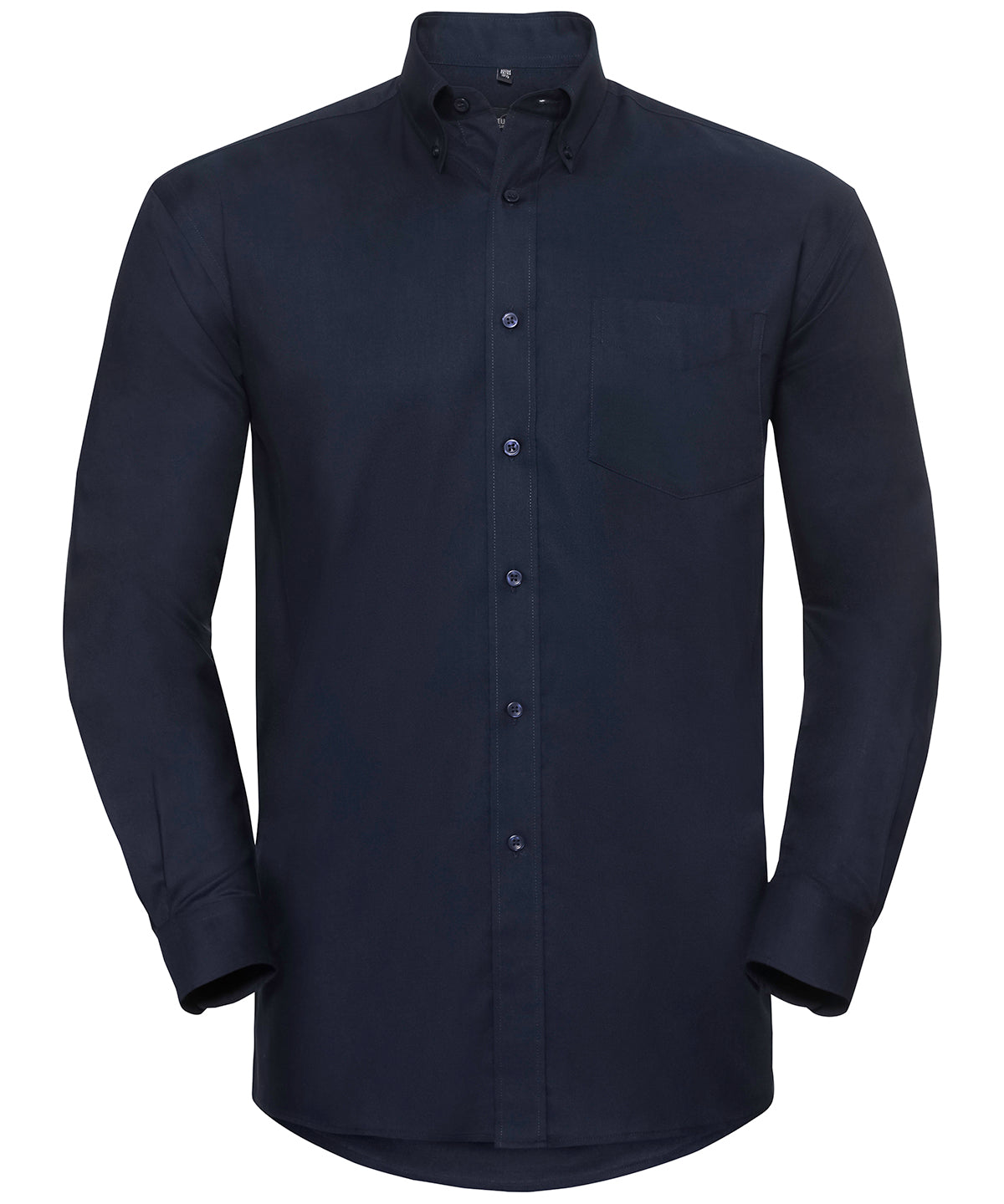 Russell Athletic Collection Long Sleeve Easycare Oxford Shirt – Custom Embroidered & Printed Shirts