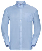 Russell Athletic Collection Long Sleeve Easycare Oxford Shirt – Custom Embroidered & Printed Shirts