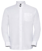 Russell Athletic Collection Long Sleeve Easycare Oxford Shirt – Custom Embroidered & Printed Shirts