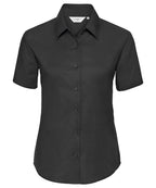 Russell Athletic Collection Women's Short Sleeve Oxford Shirt – Custom Embroidered & Printed Shirts