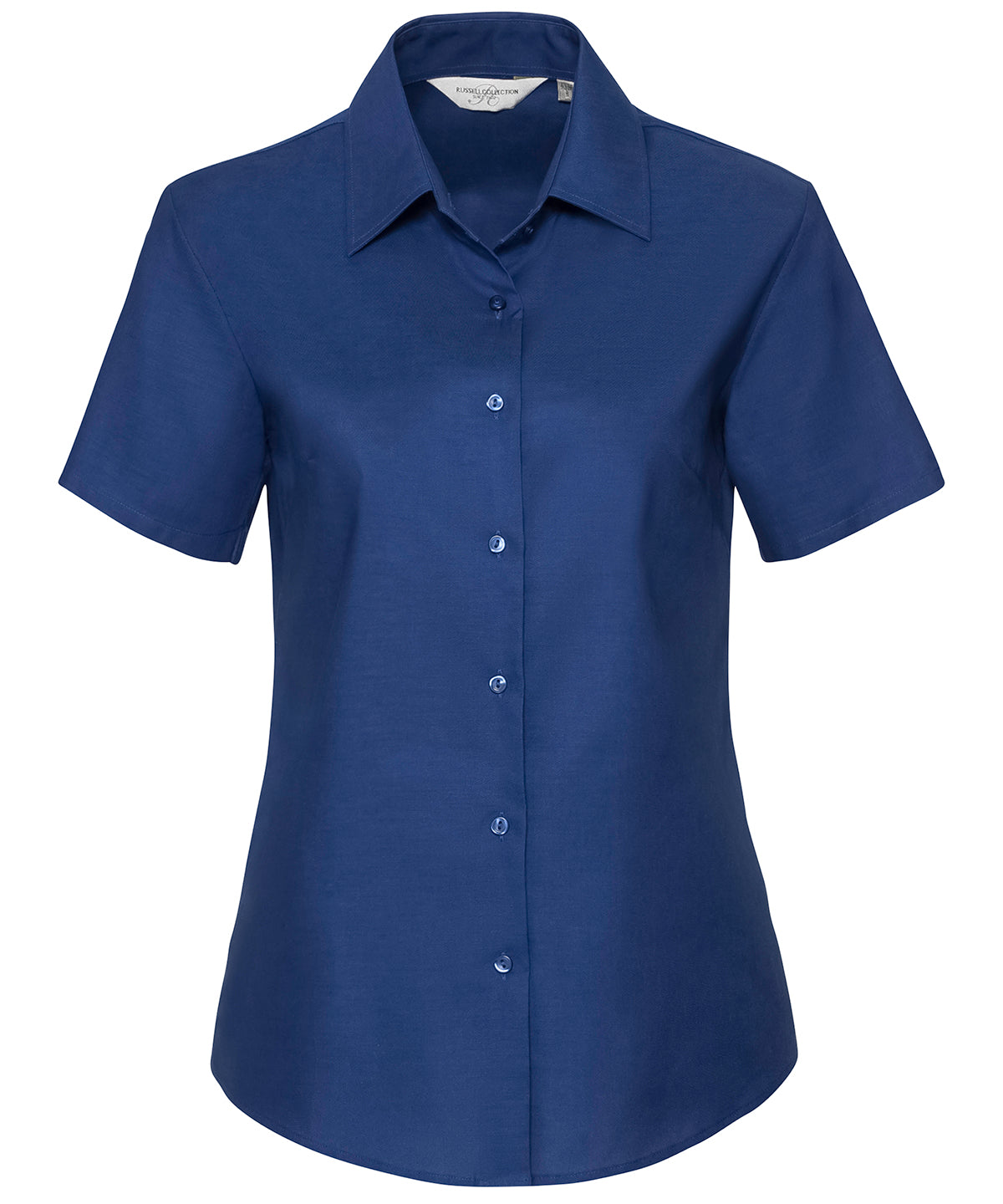 Russell Athletic Collection Women's Short Sleeve Oxford Shirt – Custom Embroidered & Printed Shirts