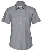 Russell Athletic Collection Women's Short Sleeve Oxford Shirt – Custom Embroidered & Printed Shirts