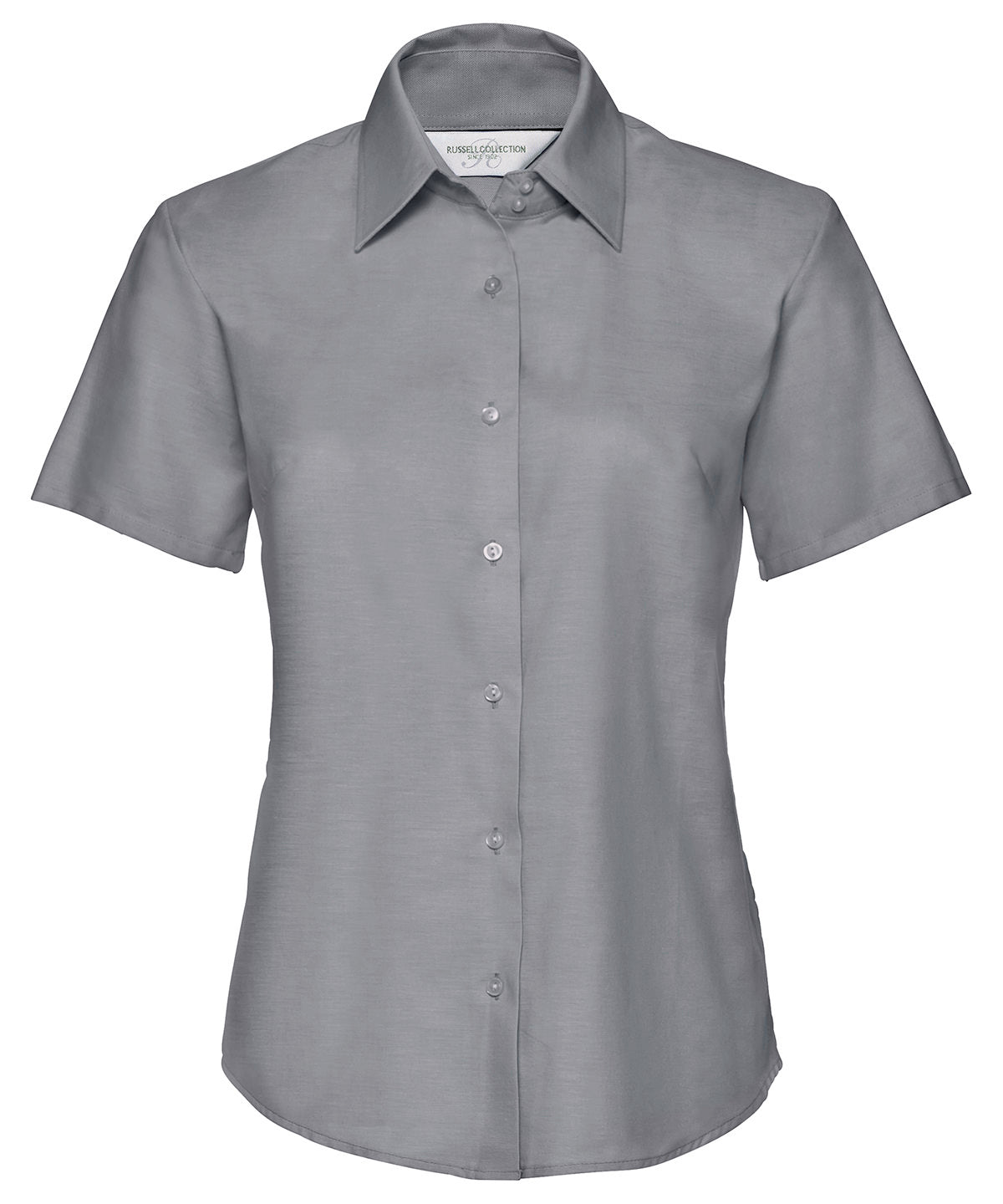 Russell Athletic Collection Women's Short Sleeve Oxford Shirt – Custom Embroidered & Printed Shirts