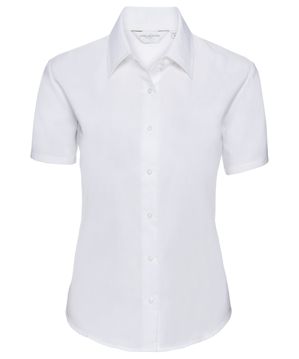 Russell Athletic Collection Women's Short Sleeve Oxford Shirt – Custom Embroidered & Printed Shirts