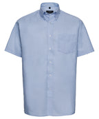 Russell Athletic Collection Short Sleeve Easycare Oxford Shirt – Custom Embroidered & Printed Shirts