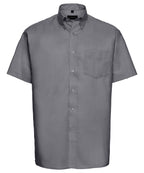 Russell Athletic Collection Short Sleeve Easycare Oxford Shirt – Custom Embroidered & Printed Shirts