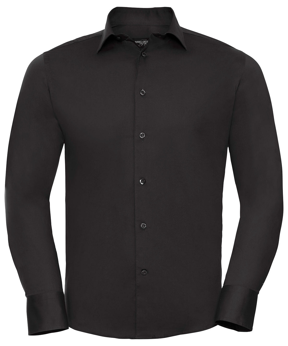 Russell Athletic Collection Long Sleeve Easycare Fitted Shirt – Custom Embroidered & Printed Shirts