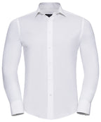 Russell Athletic Collection Long Sleeve Easycare Fitted Shirt – Custom Embroidered & Printed Shirts