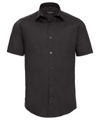 Russell Athletic Collection Short Sleeve Easycare Fitted Shirt – Custom Embroidered & Printed Shirts