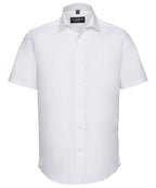 Russell Athletic Collection Short Sleeve Easycare Fitted Shirt – Custom Embroidered & Printed Shirts