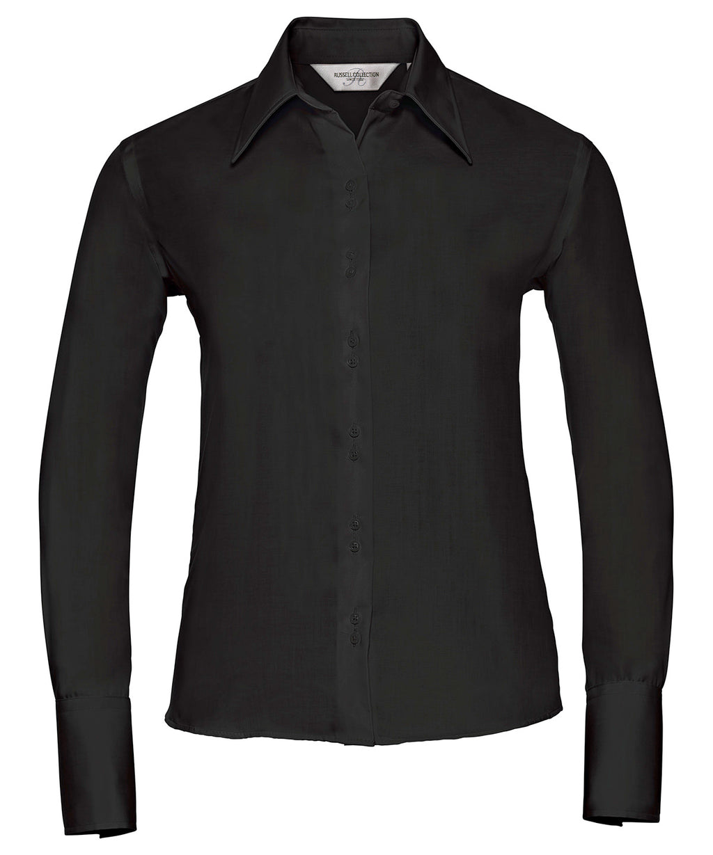 Russell Athletic Collection Women's Long Sleeve Ultimate Non-iron Shirt – Custom Embroidered & Printed Shirts