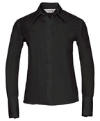 Russell Athletic Collection Women's Long Sleeve Ultimate Non-iron Shirt – Custom Embroidered & Printed Shirts
