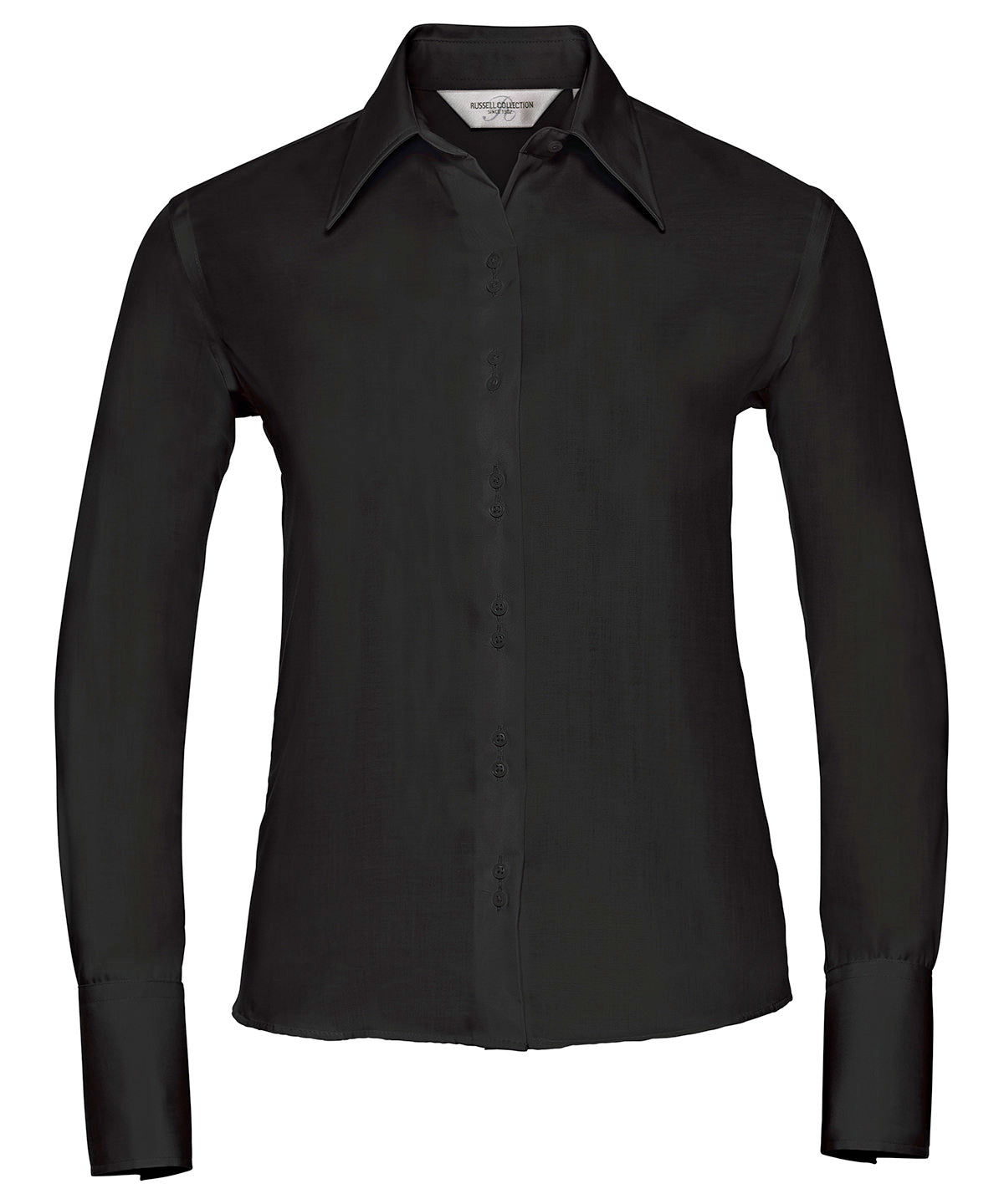 Russell Athletic Collection Women's Long Sleeve Ultimate Non-iron Shirt – Custom Embroidered & Printed Shirts