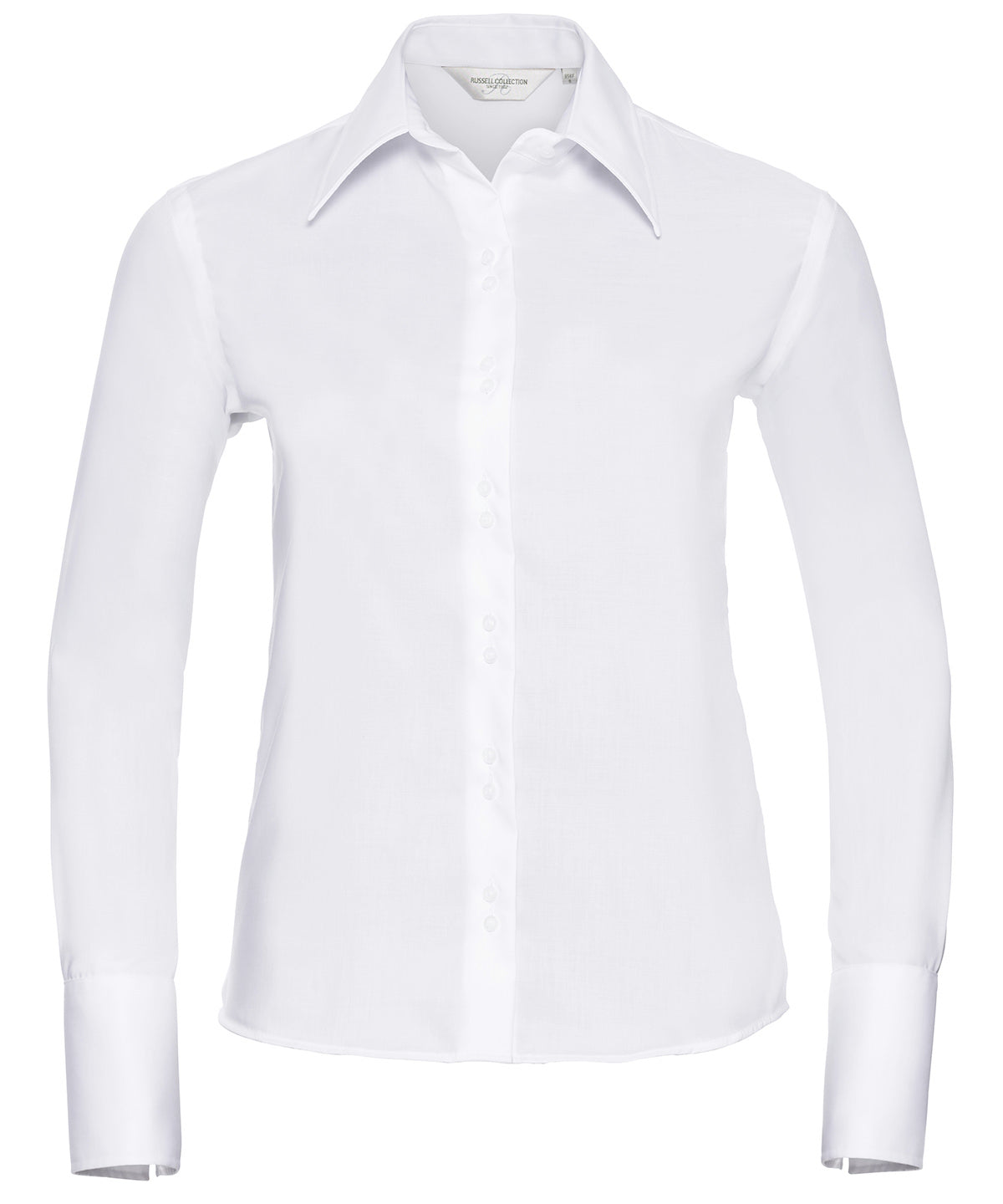Russell Athletic Collection Women's Long Sleeve Ultimate Non-iron Shirt – Custom Embroidered & Printed Shirts