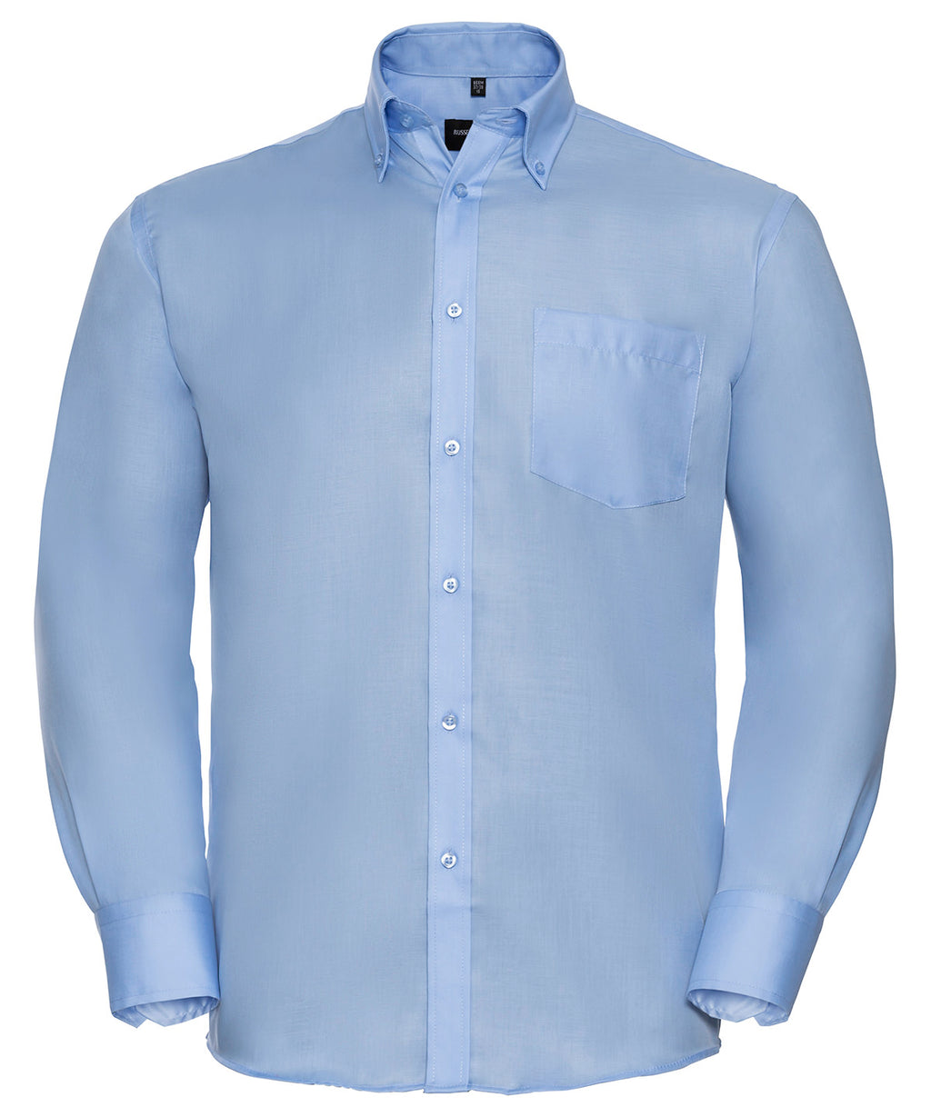 Russell Athletic Collection Long Sleeve Ultimate Non-iron Shirt – Custom Embroidered & Printed Shirts