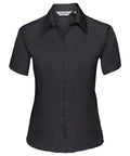 Russell Athletic Collection Women's Short Sleeve Ultimate Non-iron Shirt – Custom Embroidered & Printed Shirts