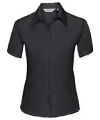 Russell Athletic Collection Women's Short Sleeve Ultimate Non-iron Shirt – Custom Embroidered & Printed Shirts