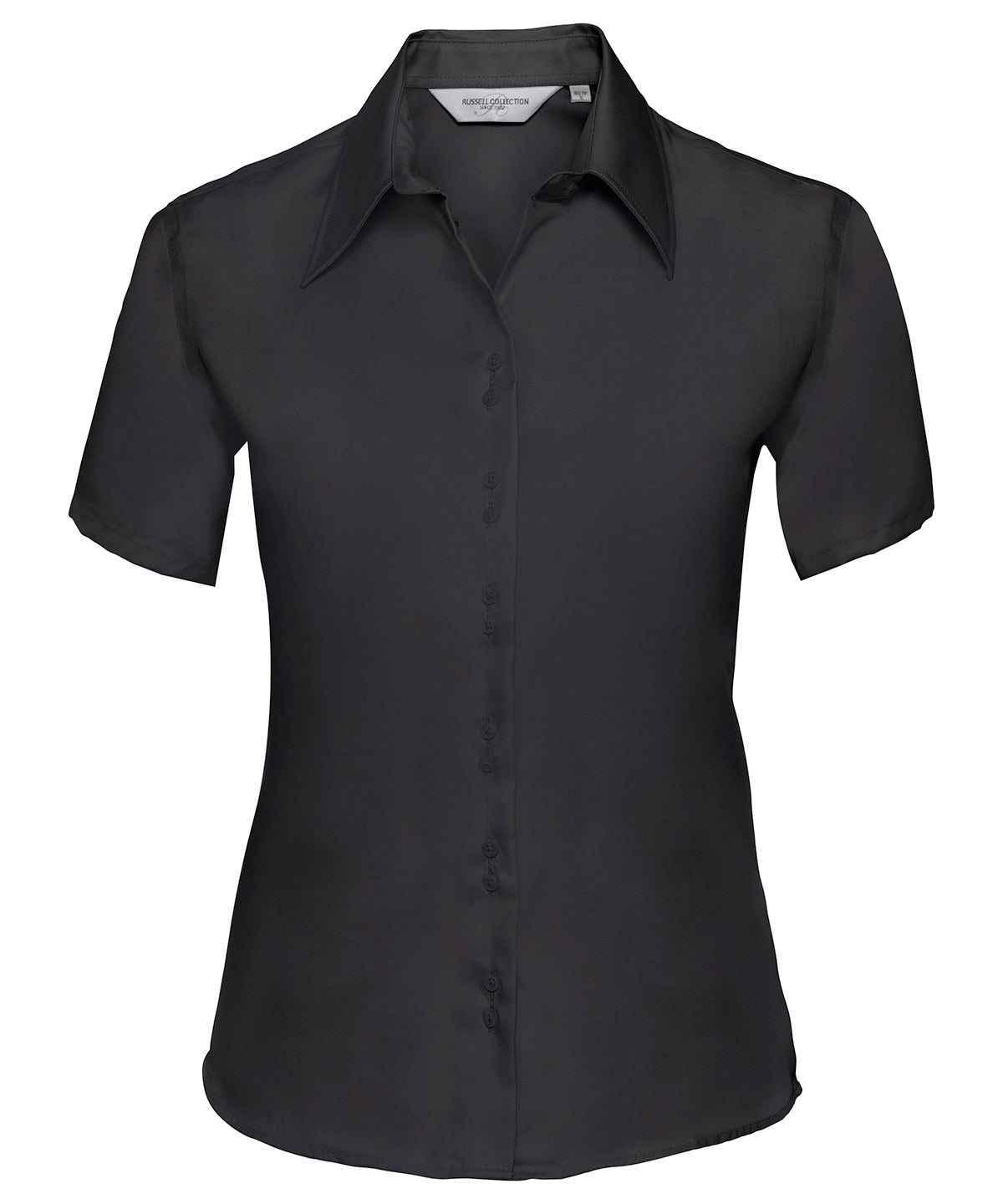 Russell Athletic Collection Women's Short Sleeve Ultimate Non-iron Shirt – Custom Embroidered & Printed Shirts