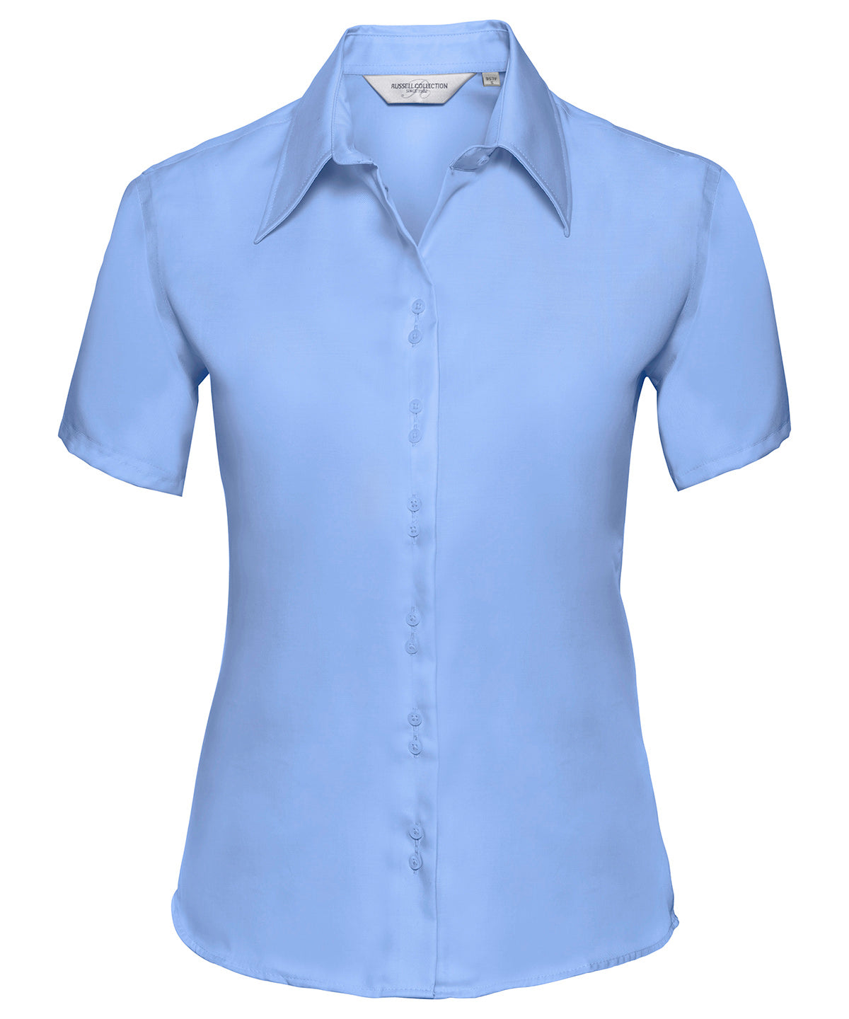 Russell Athletic Collection Women's Short Sleeve Ultimate Non-iron Shirt – Custom Embroidered & Printed Shirts
