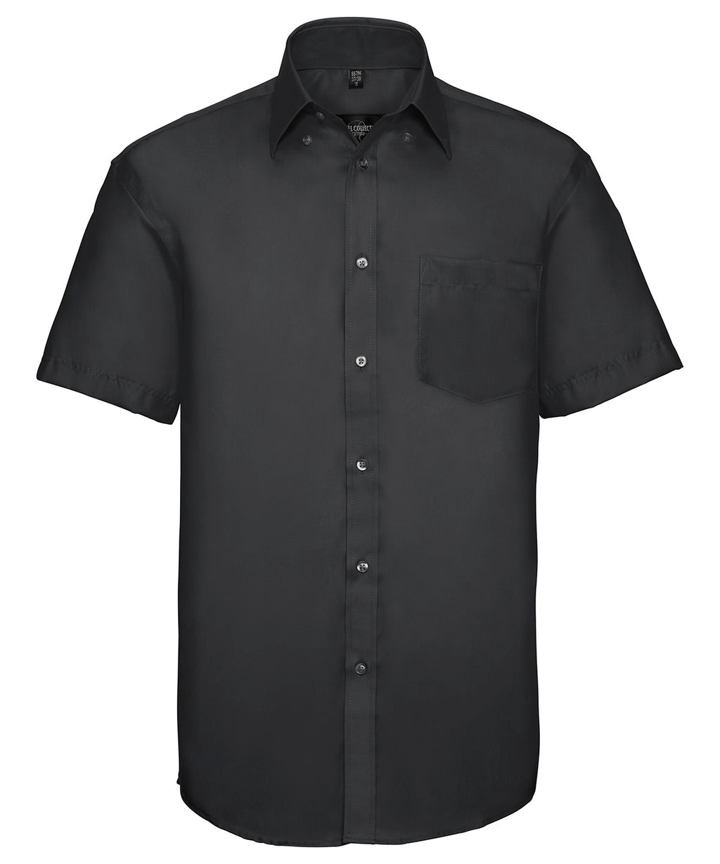 Russell Athletic Collection Short Sleeve Ultimate Non-iron Shirt – Custom Embroidered & Printed Shirts