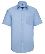 Russell Athletic Collection Short Sleeve Ultimate Non-iron Shirt – Custom Embroidered & Printed Shirts